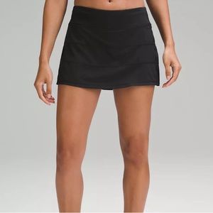 Pace Rival Mid-Rise Skirt, Size 4, Black